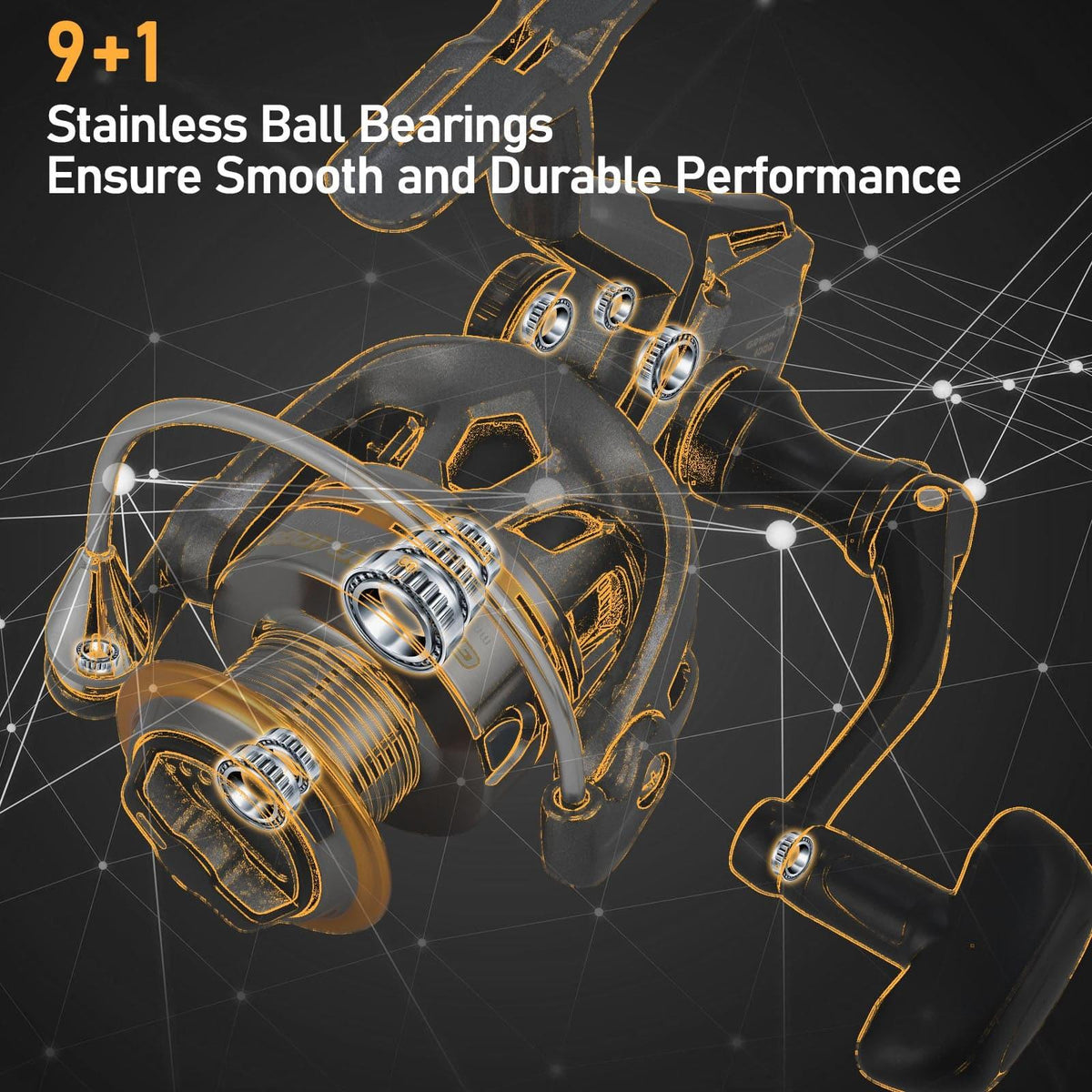 Dr.Fish Gryphon Spinning Reel 800-4000 Trout Reel