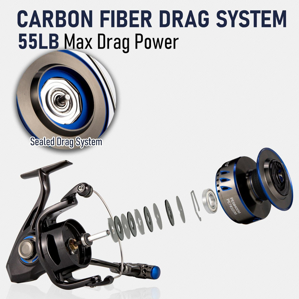 Dr.Fish POLEAX 5000-12000 Full Metal IPX6 Waterproof - Dr.Fish Tackles