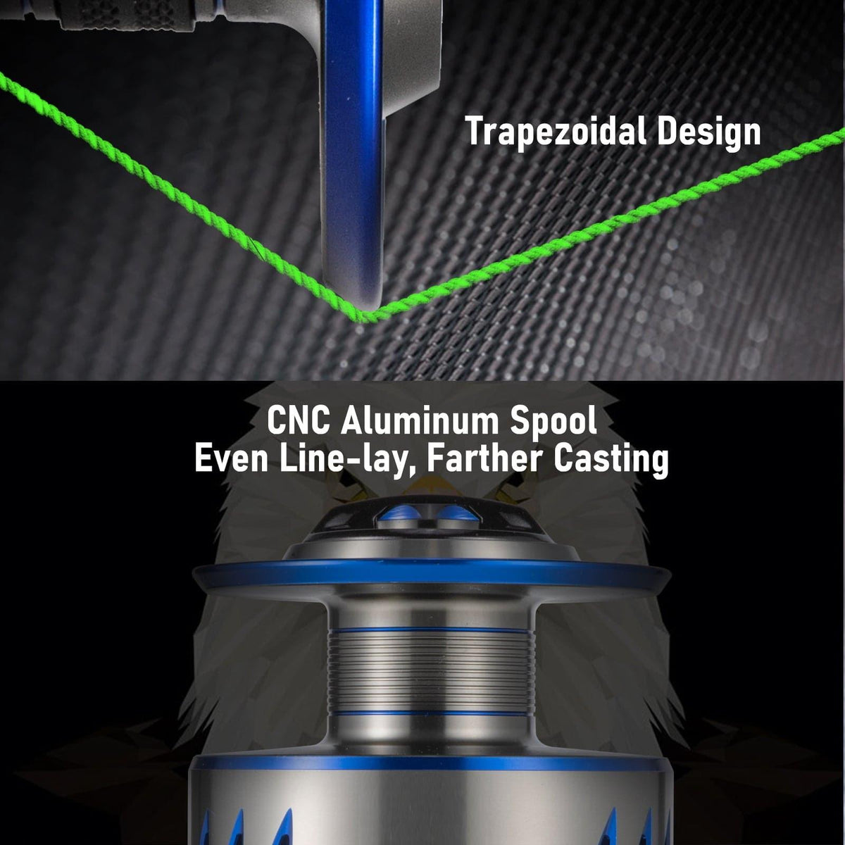 Dr.Fish POLEAX 5000-12000 Full Metal IPX6 Waterproof - Dr.Fish Tackles