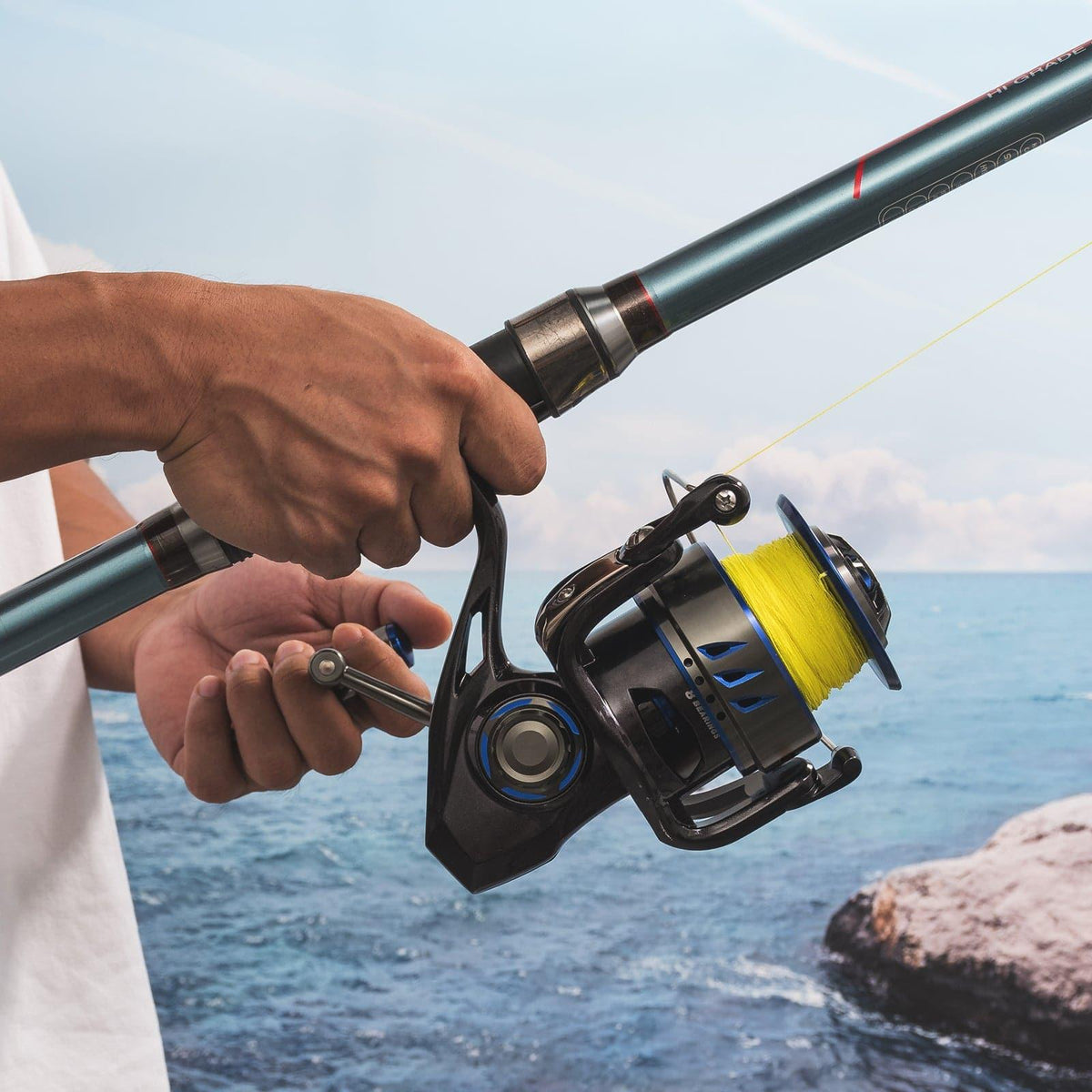 Dr.Fish POLEAX 5000-12000 Full Metal IPX6 Waterproof - Dr.Fish Tackles