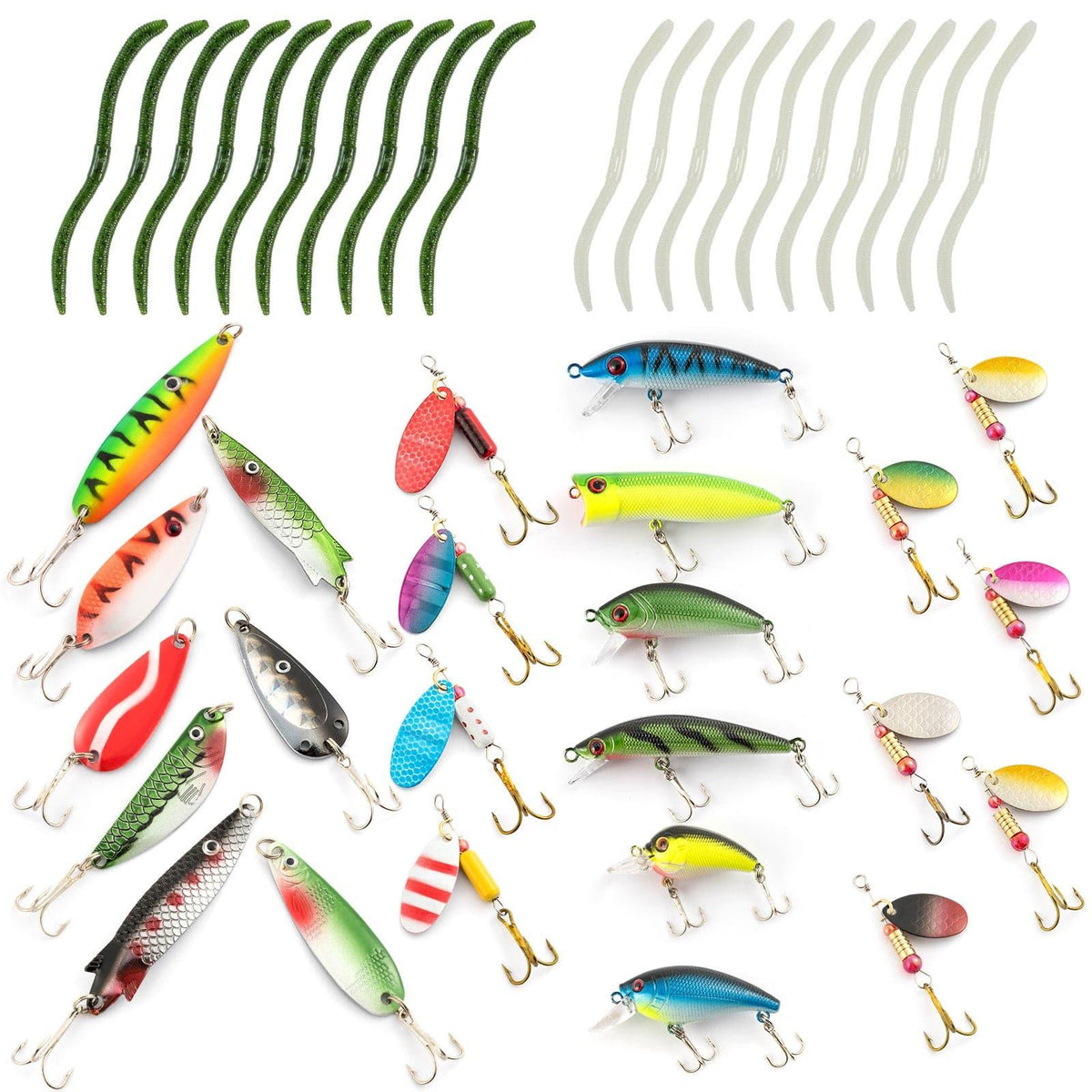 Dr.Fish 125pcs Fishing Rod and Reel Combo - Dr.Fish Tackles