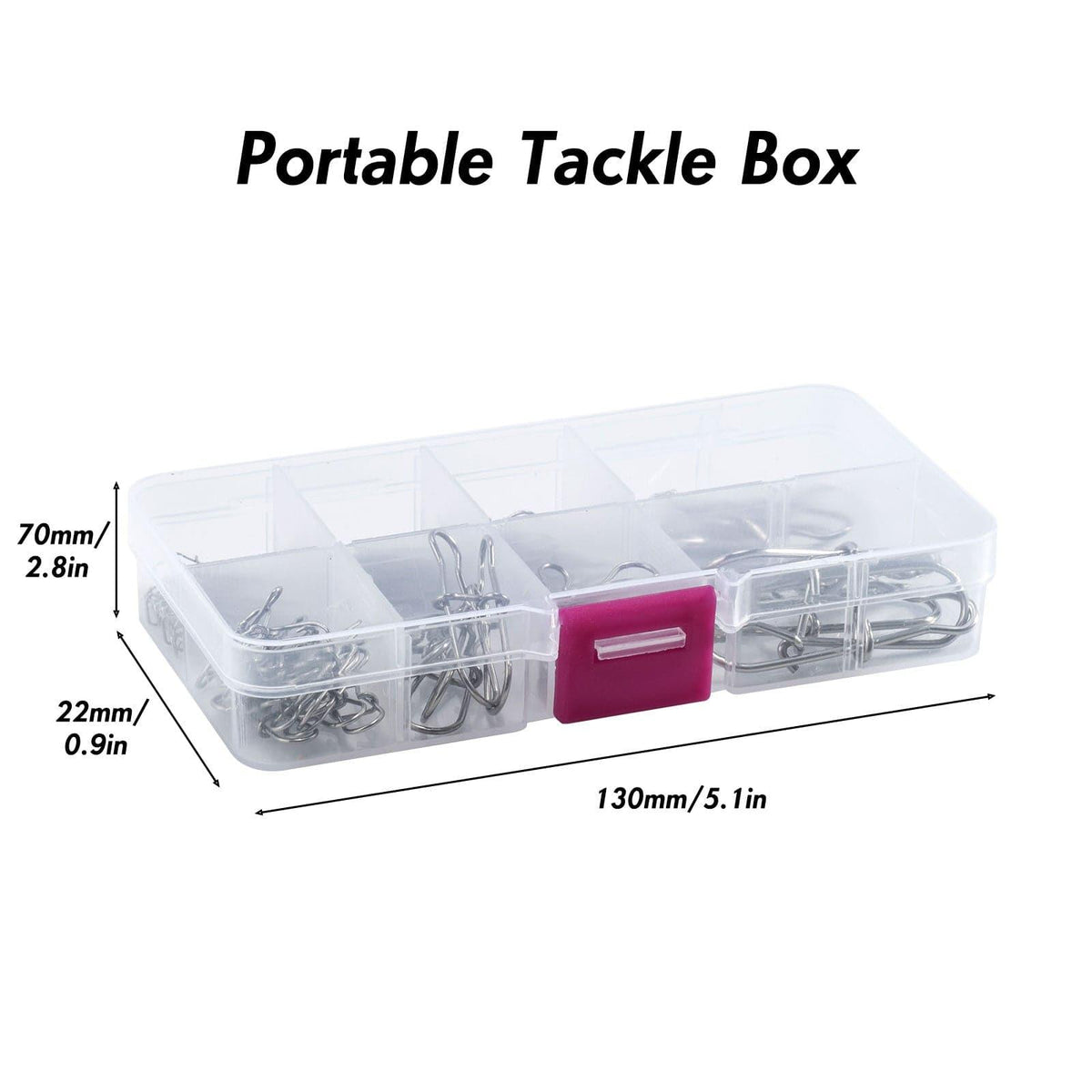 Dr.Fish 100pcs Duolock Snaps Kit - Dr.Fish Tackles