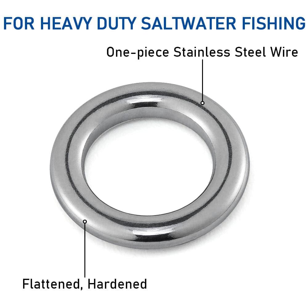 Dr.Fish 100pcs Solid Rings 44-897lb - Dr.Fish Tackles