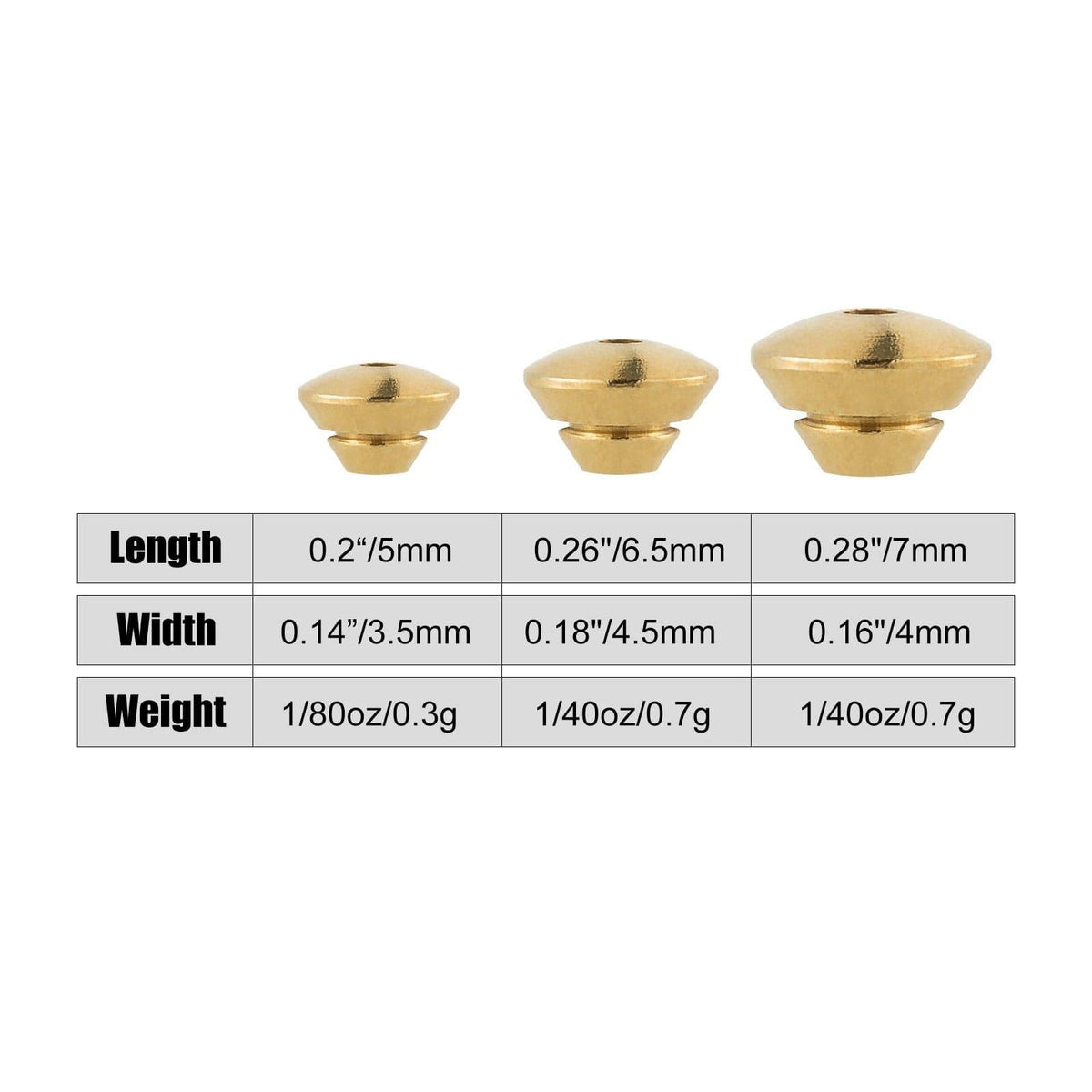 Dr.Fish Lot Conical Spinner Beads - Dr.Fish Tackles