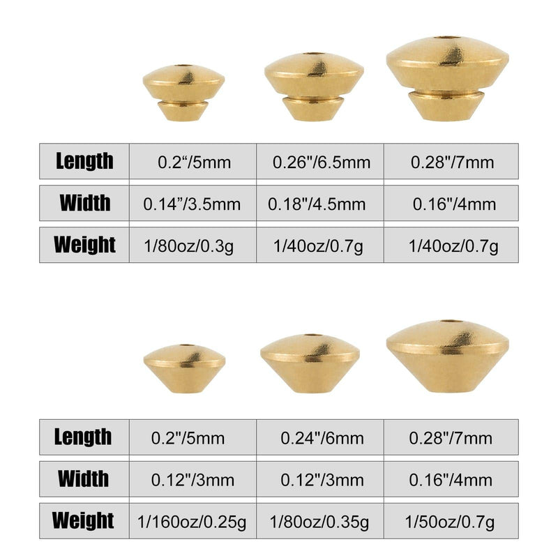 Dr.Fish Lot Conical Spinner Beads - Dr.Fish Tackles