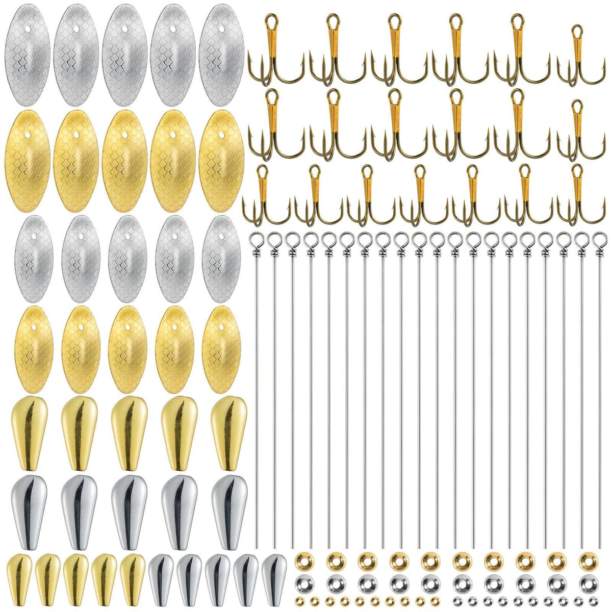 Dr.Fish 120pcs Spinner Making Kit - Dr.Fish Tackles