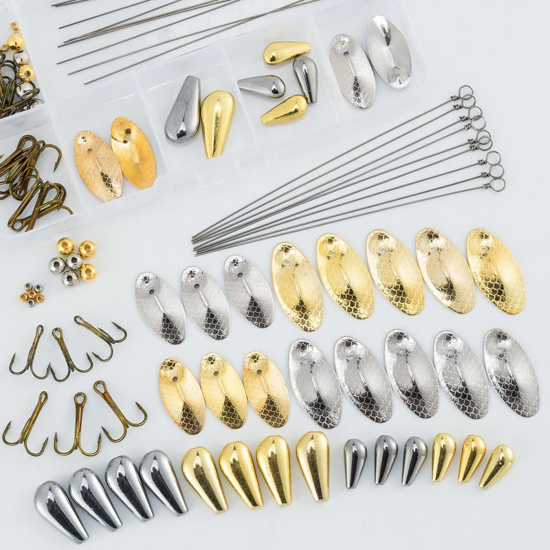 Dr.Fish 120pcs Spinner Making Kit - Dr.Fish Tackles