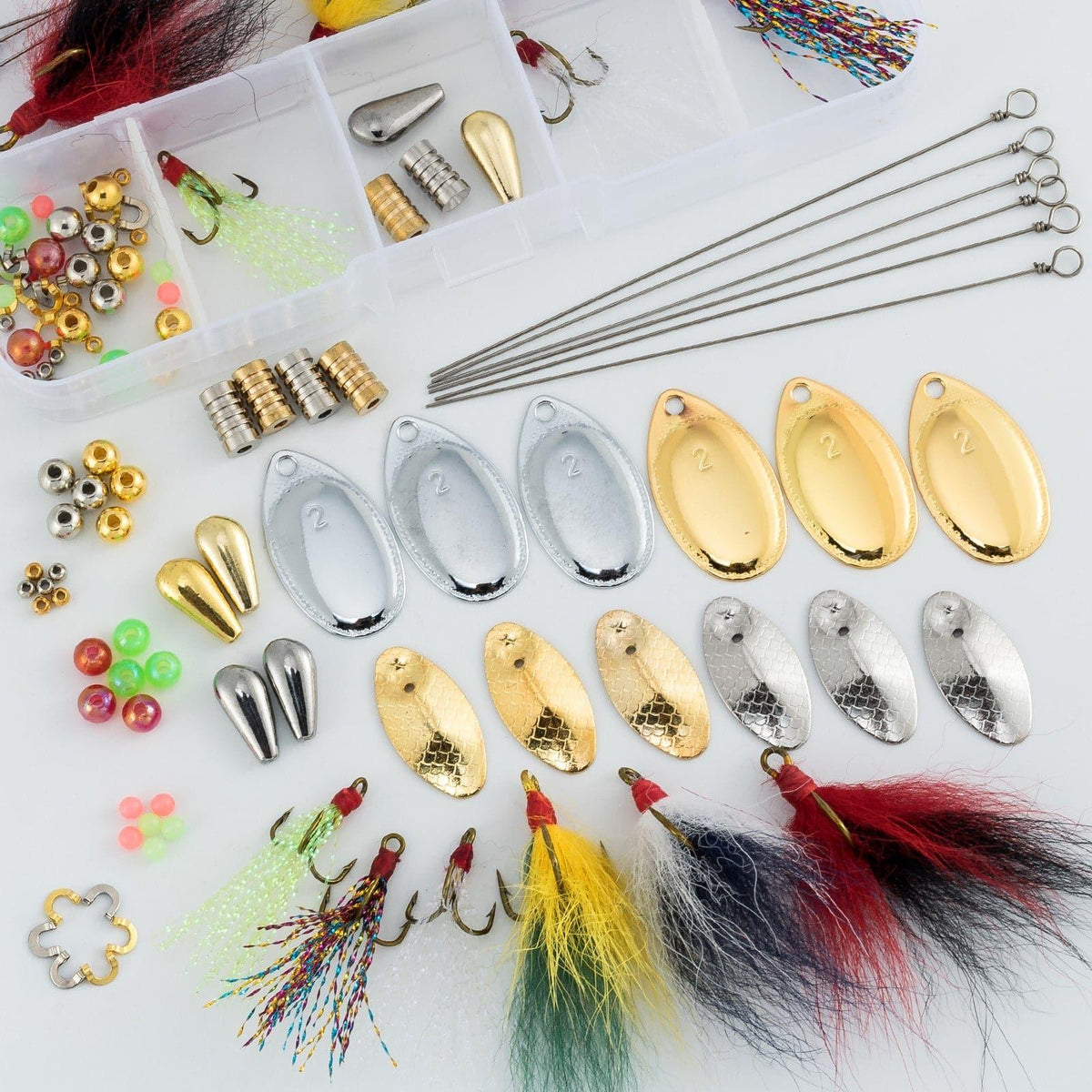 Dr.Fish 98pcs Spinner Making Kit - Dr.Fish Tackles