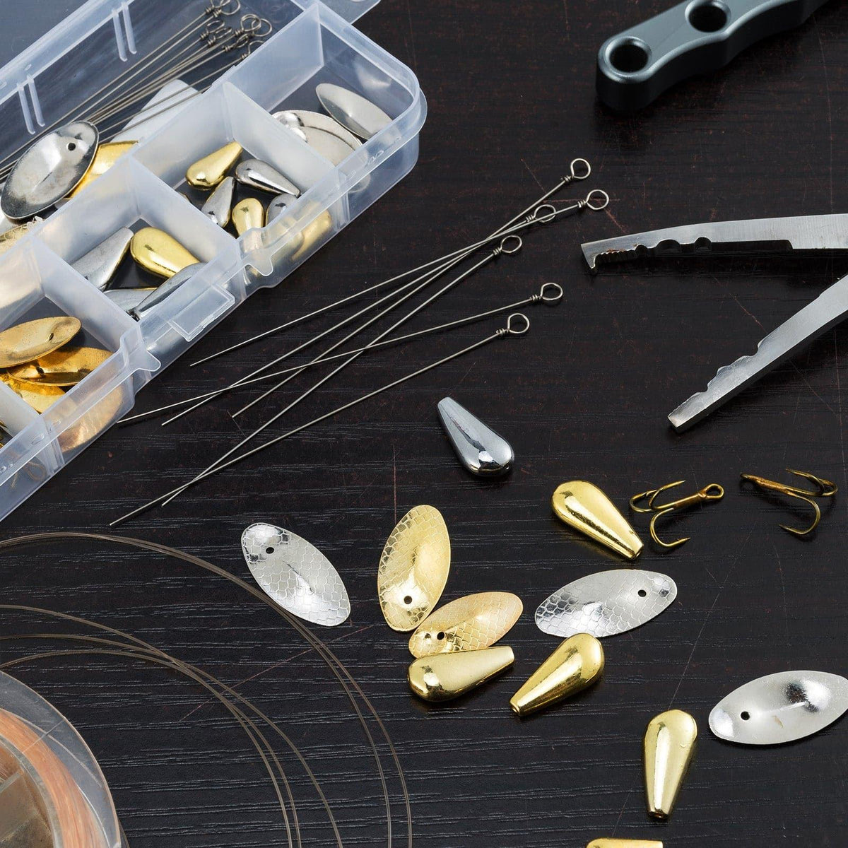 Dr.Fish 120pcs Spinner Making Kit - Dr.Fish Tackles