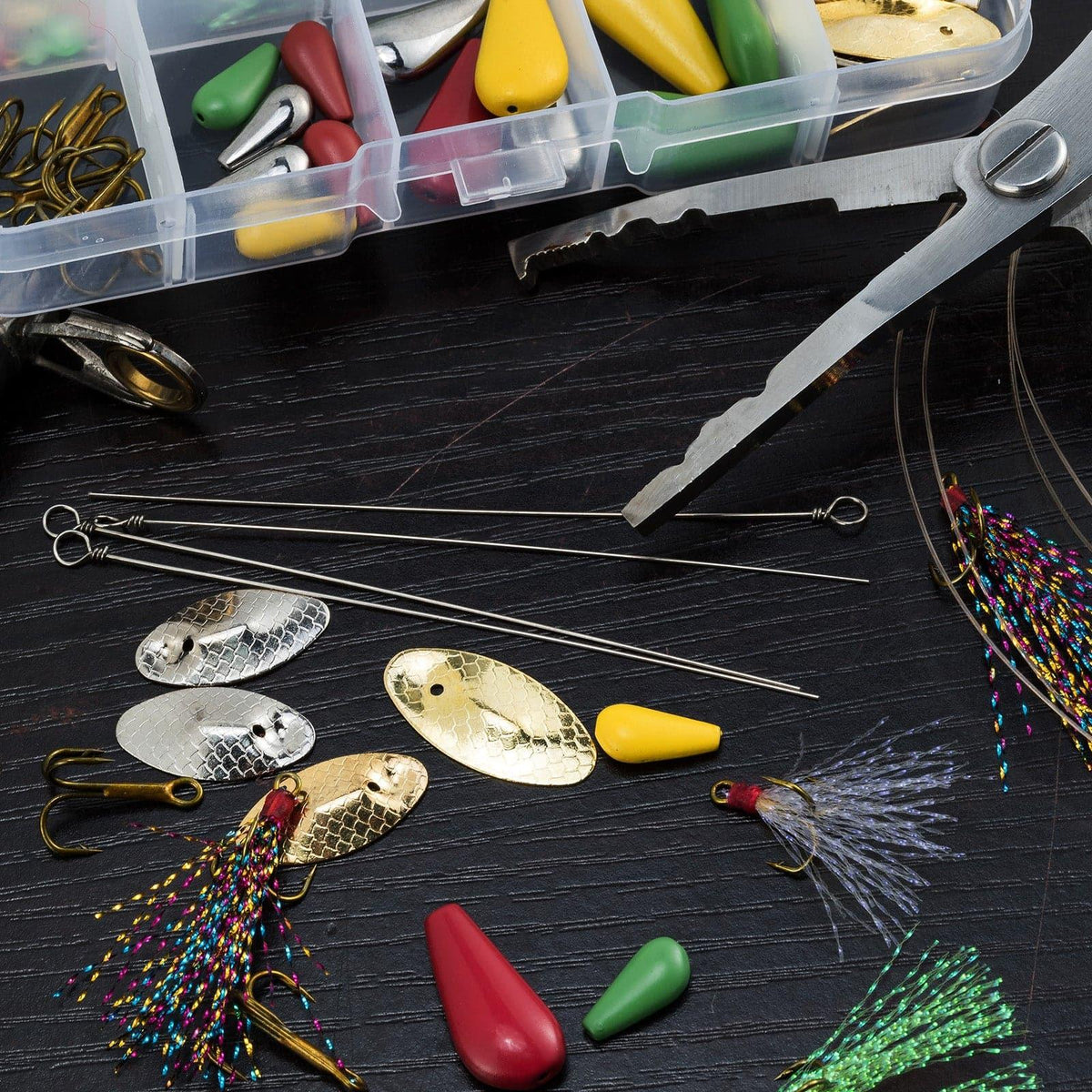 Dr.Fish 105pcs Spinner Making Kit - Dr.Fish Tackles