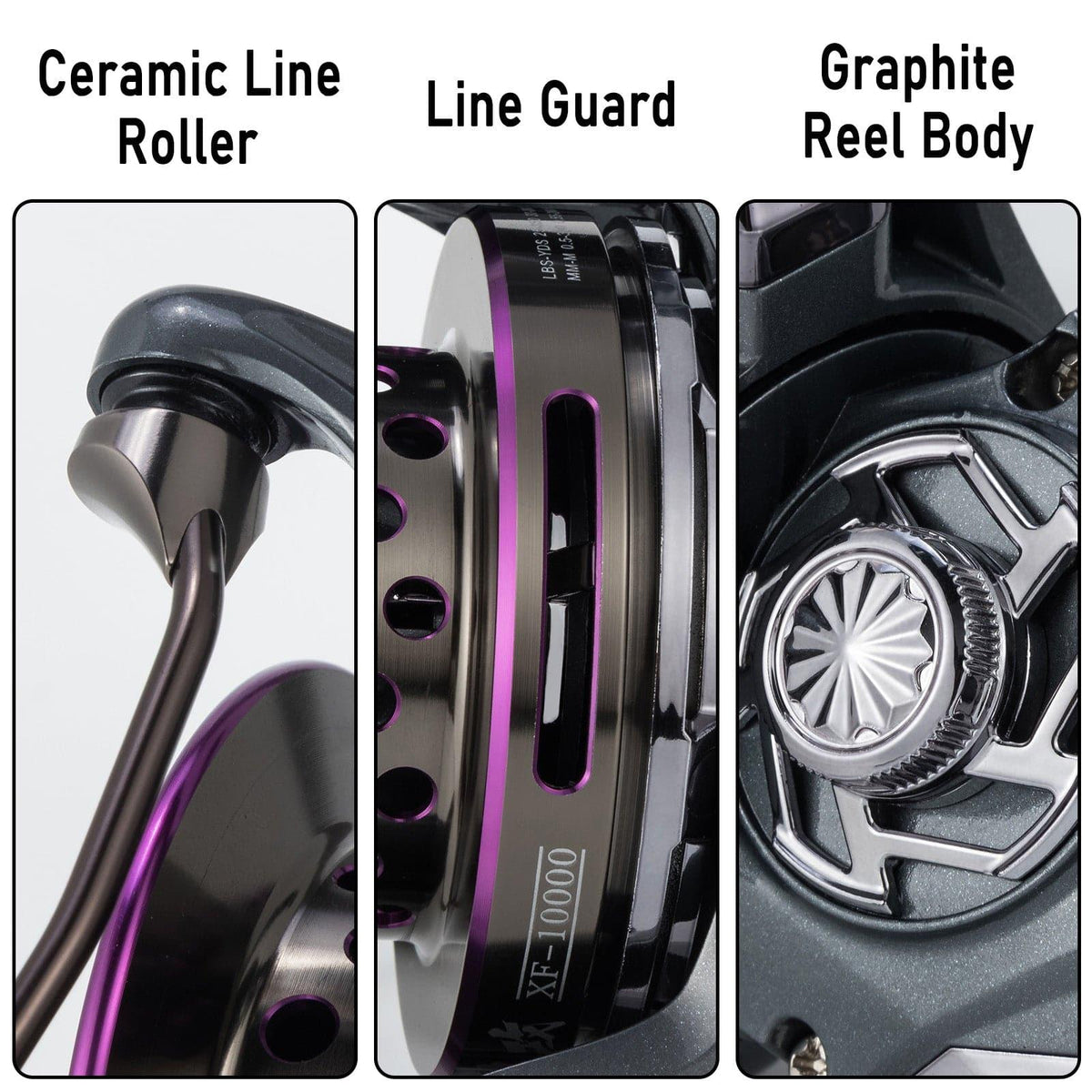 XF-10000 Spinning Reel 40Lb Max - Dr.Fish Tackles