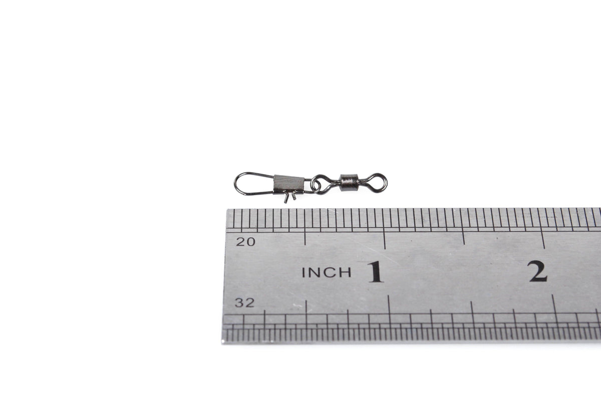 Dr.Fish 50pcs Rolling Swivel with Interlock Snap 26lb - Dr.Fish Tackles