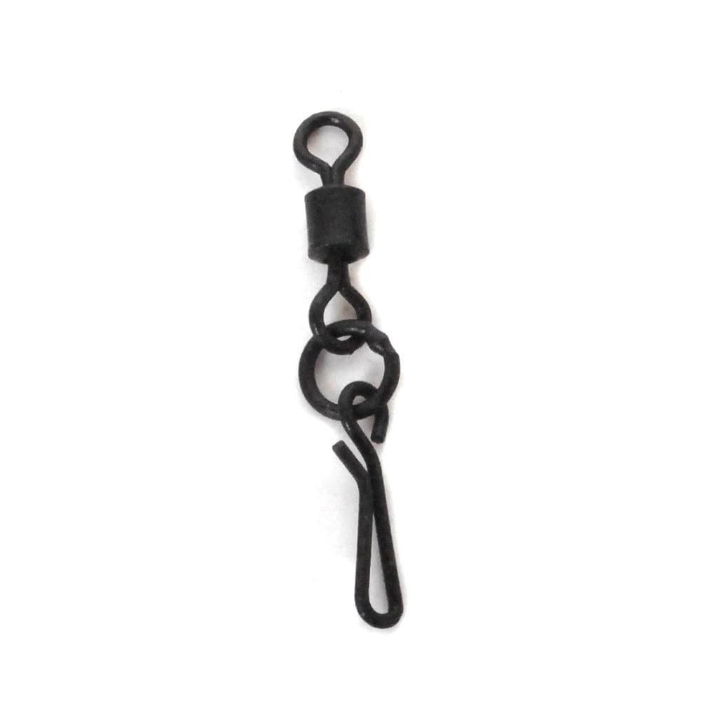 Dr.Fish 50pcs Rolling Barrel Swivels Snaps 1.2'' - Dr.Fish Tackles