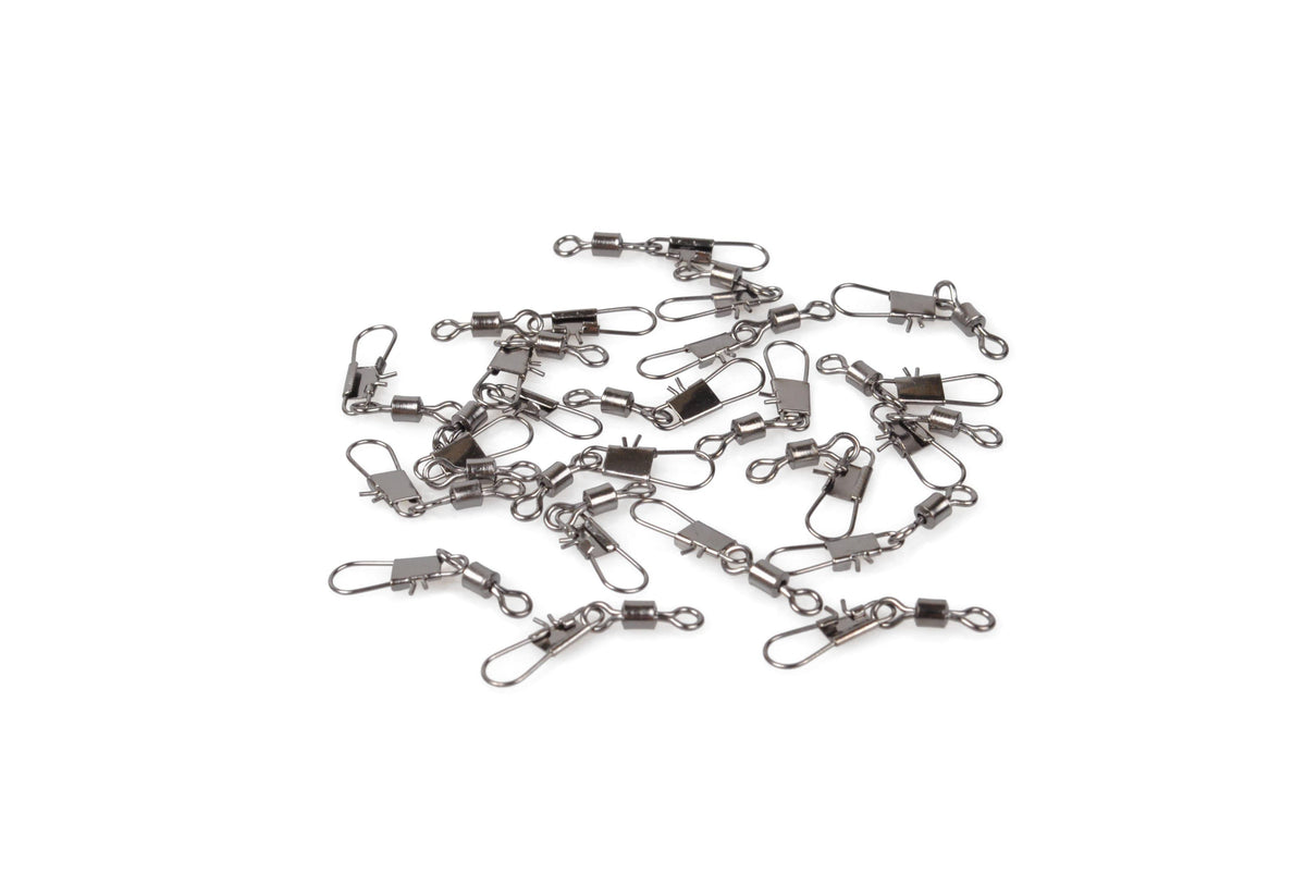 Dr.Fish 50pcs Rolling Swivel with Interlock Snap 26lb - Dr.Fish Tackles