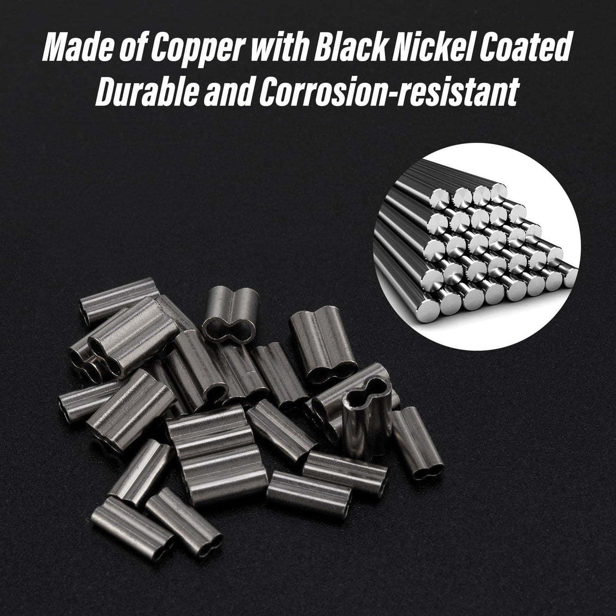 Dr.Fish Double Barrel Crimp Sleeves Kit - Dr.Fish Tackles