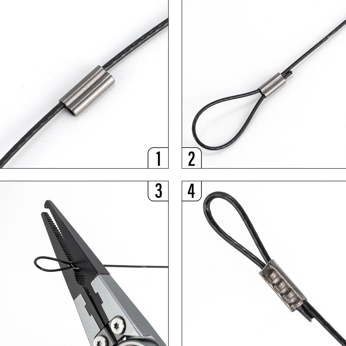 Dr.Fish Double Barrel Crimp Sleeves Kit - Dr.Fish Tackles