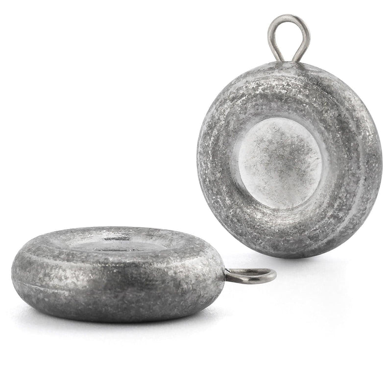 Dr.Fish 5pcs Coin Lead Wegihts 1 to 4oz - Dr.Fish Tackles