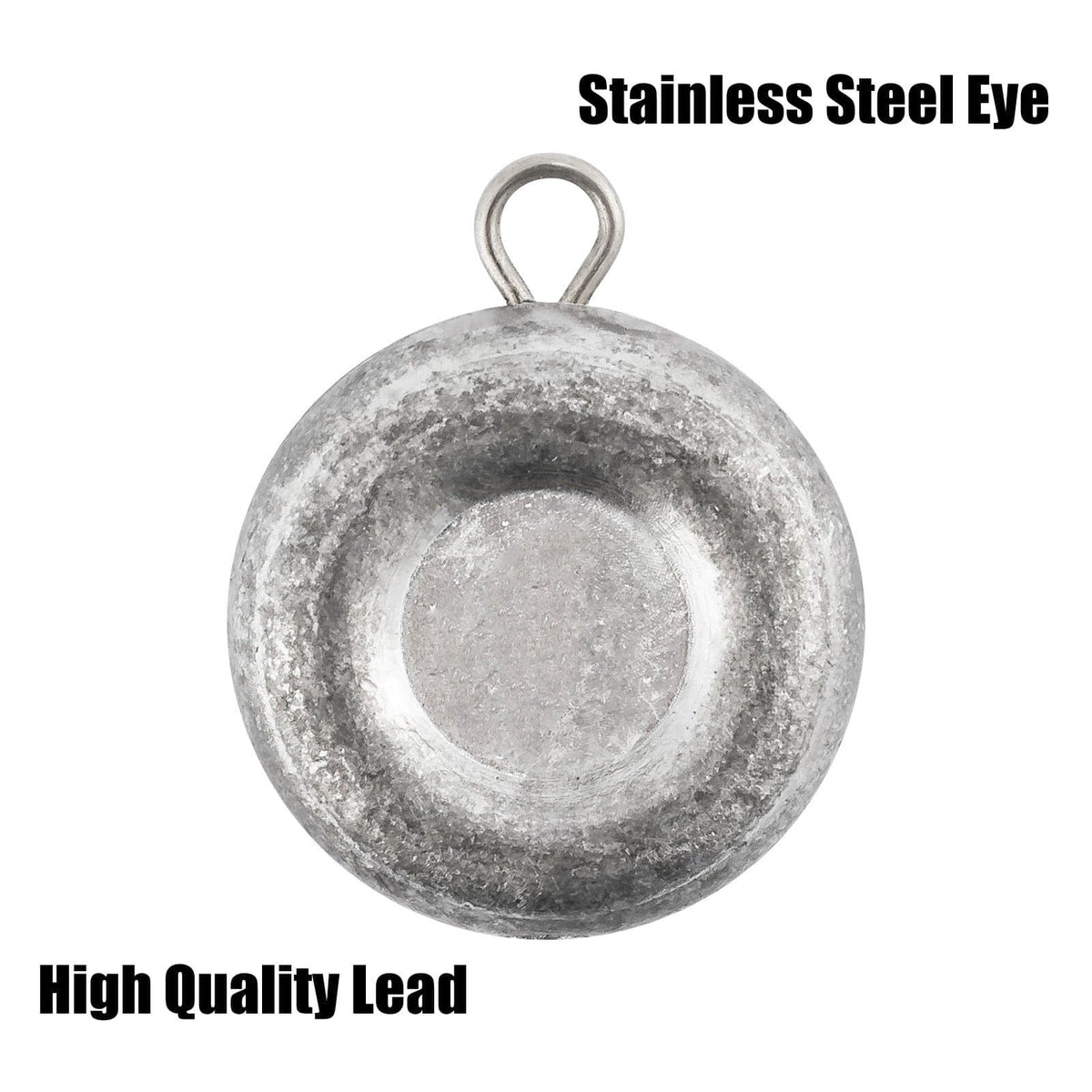 Dr.Fish 5pcs Coin Lead Wegihts 1 to 4oz - Dr.Fish Tackles