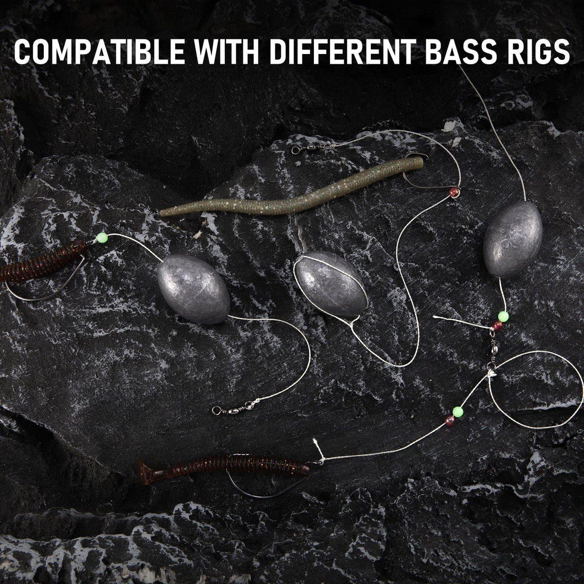 Dr.Fish Egg Sinkers Lead Weights 1/8 to 5oz - Dr.Fish Tackles