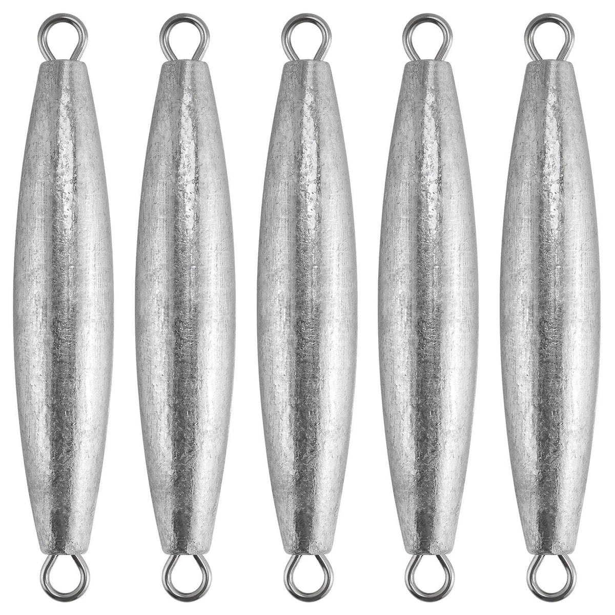 Dr.Fish 5pcs Torpedo Sinkers 1 to 8oz - Dr.Fish Tackles