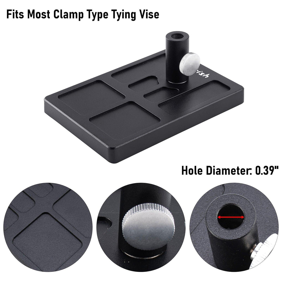 Dr.Fish Fly Tying Pedestal Base - Dr.Fish Tackles