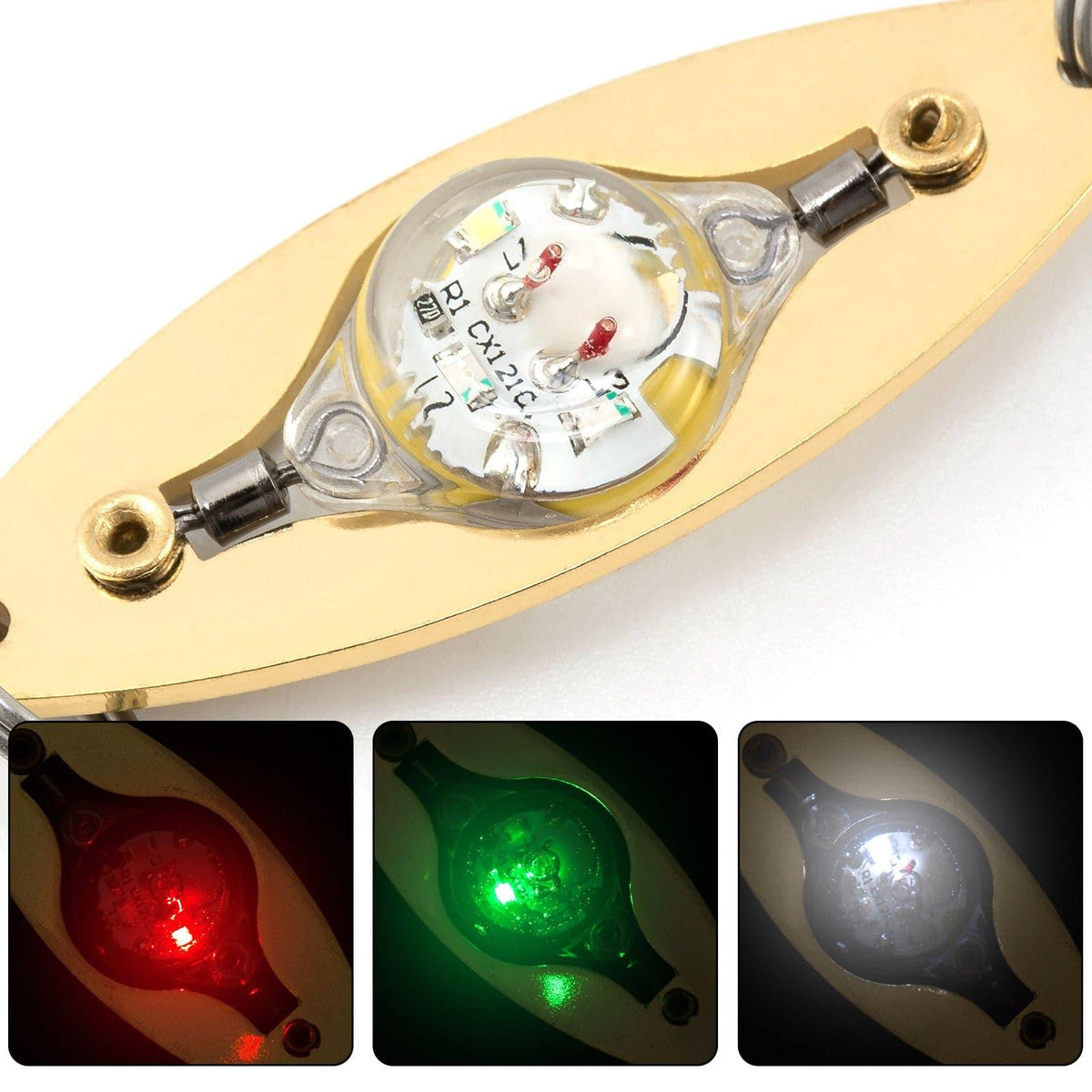 Dr.Fish 5pcs Rotatable Round Eye LED Lures - Dr.Fish Tackles
