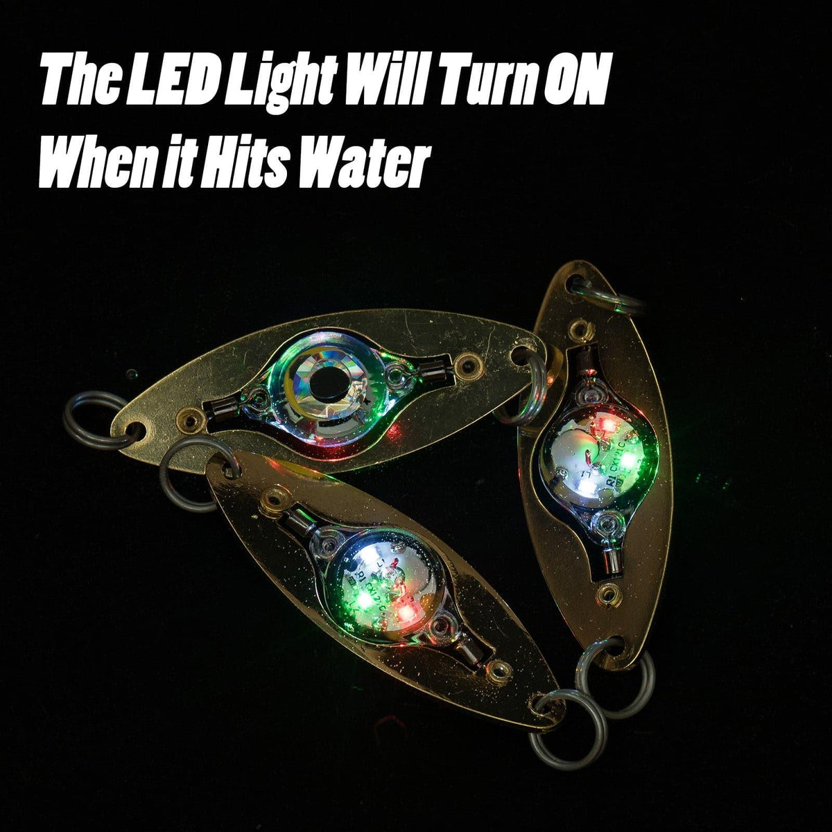 Dr.Fish 5pcs Rotatable Round Eye LED Lures - Dr.Fish Tackles