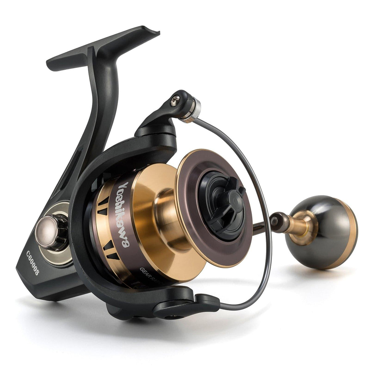 Dark Gold Freshwater Fishing Reel 2000-6000 - Dr.Fish Tackles