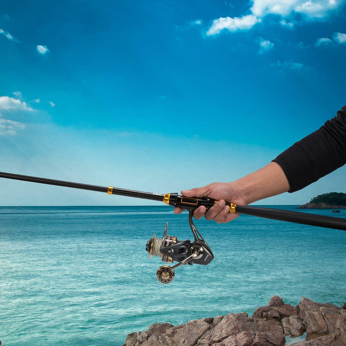 Dark Gold Freshwater Fishing Reel 2000-6000 - Dr.Fish Tackles