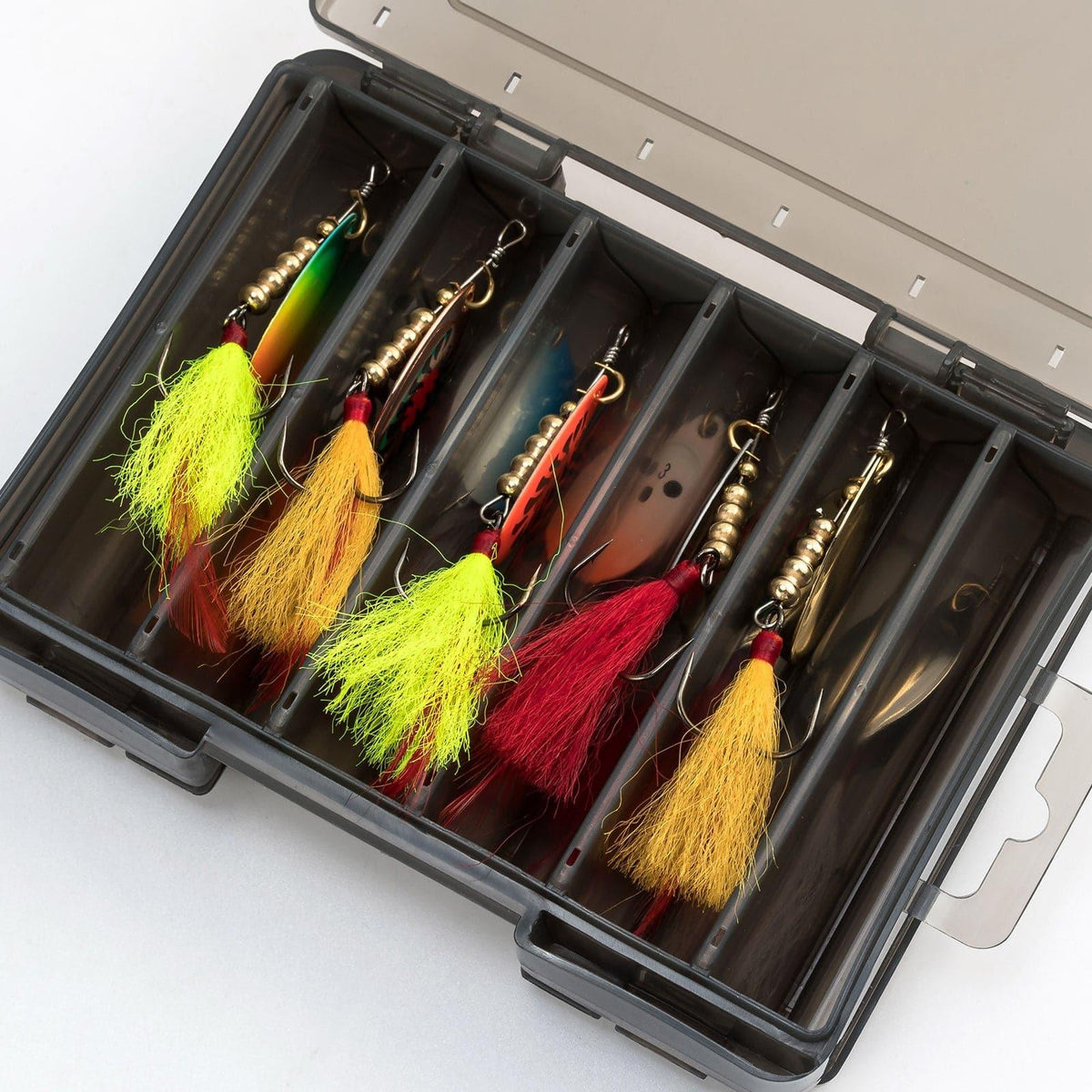 Dr.Fish 10pcs Foxtail Teaser Spinners Lures Kit - Dr.Fish Tackles