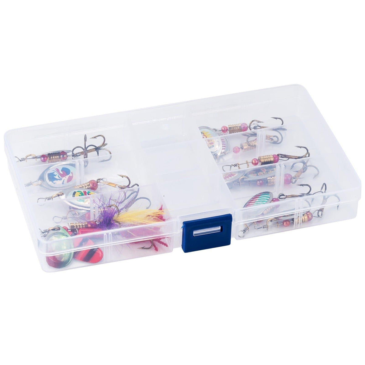 Dr.Fish 12pcs Inline Spinner Lures Kit - N2 - Dr.Fish Tackles