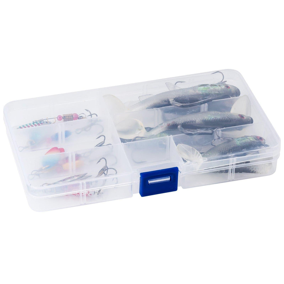 Dr.Fish Spinners and Weighted Shad Lures Kit - Dr.Fish Tackles