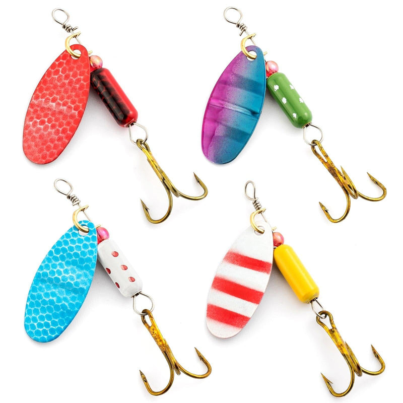 Dr.Fish 12pcs Spinners and Spoons Kit - Dr.Fish Tackles