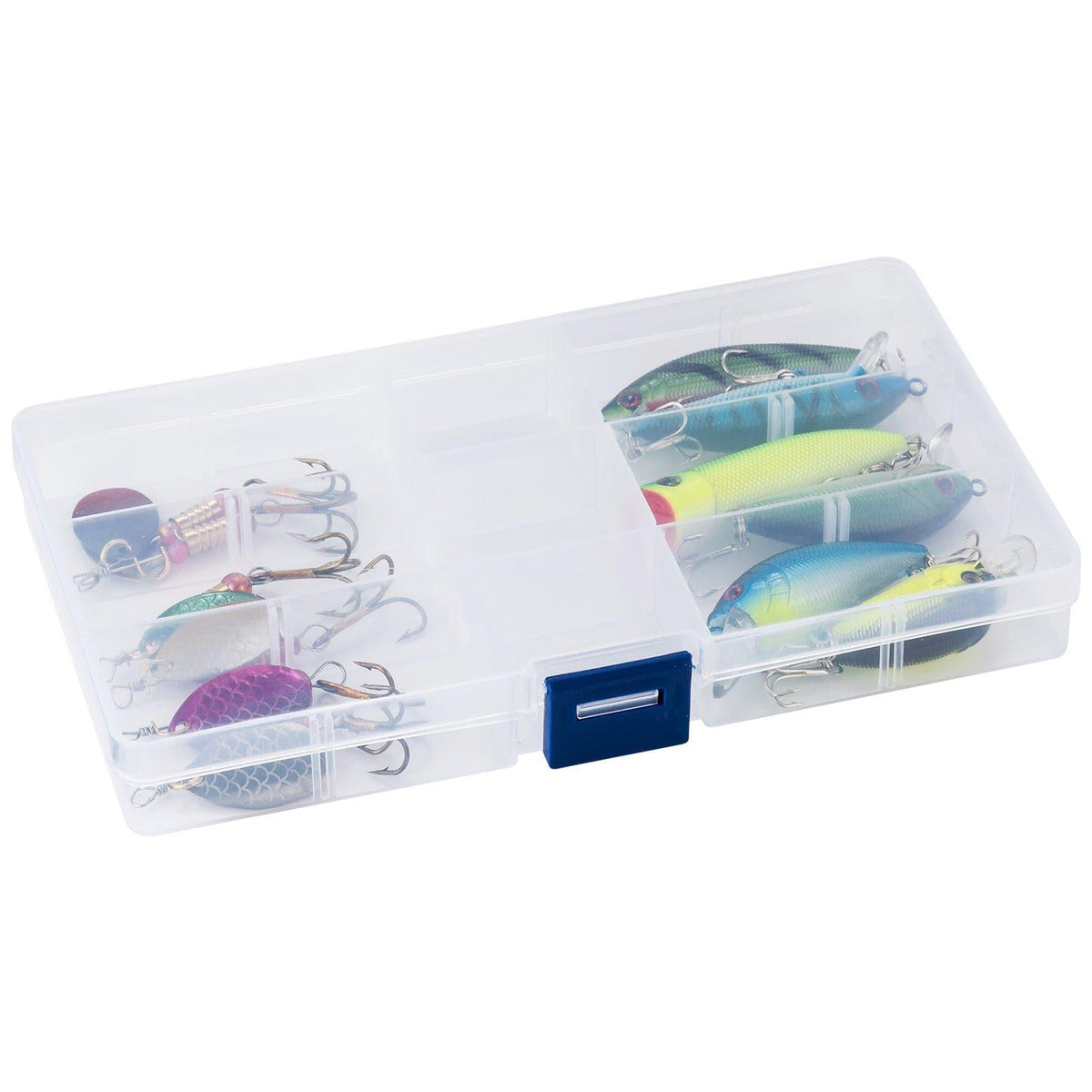 Dr.Fish 12pcs Spinners Minnows Crankbaits Kit - Dr.Fish Tackles