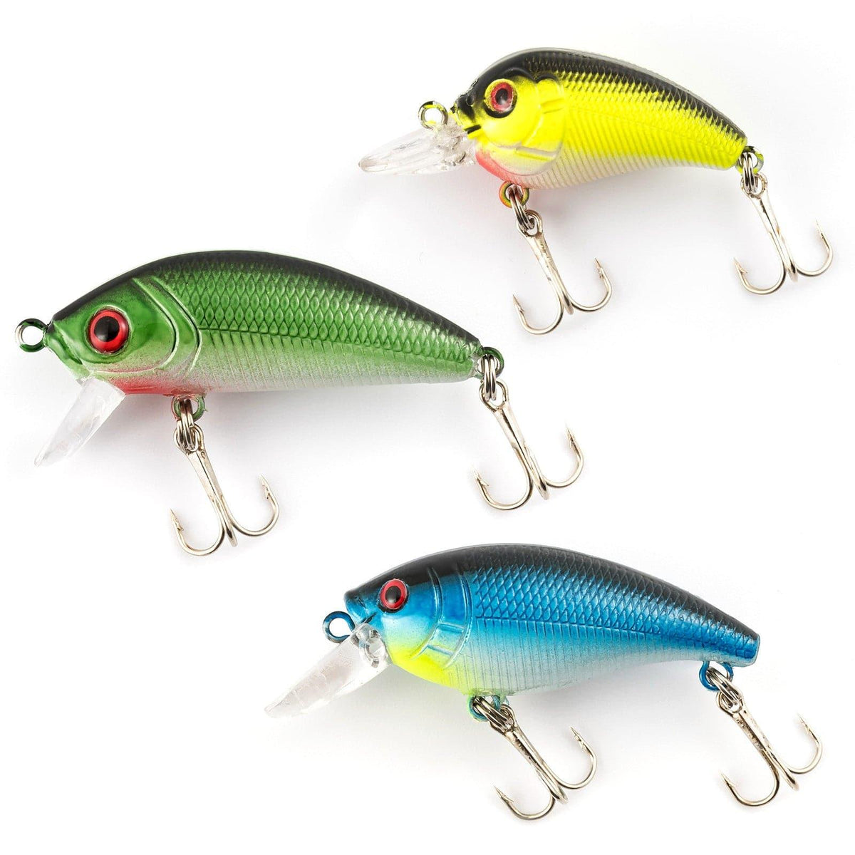Dr.Fish 12pcs Spinners Minnows Crankbaits Kit - Dr.Fish Tackles
