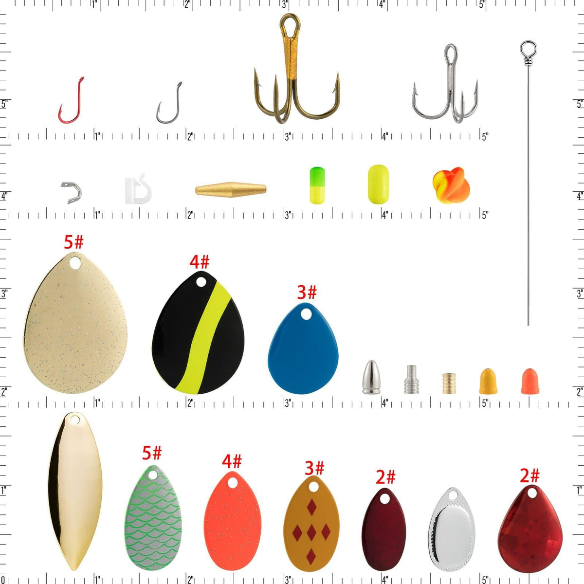 Dr.Fish 1721pcs Spinner Making Kit - Dr.Fish Tackles