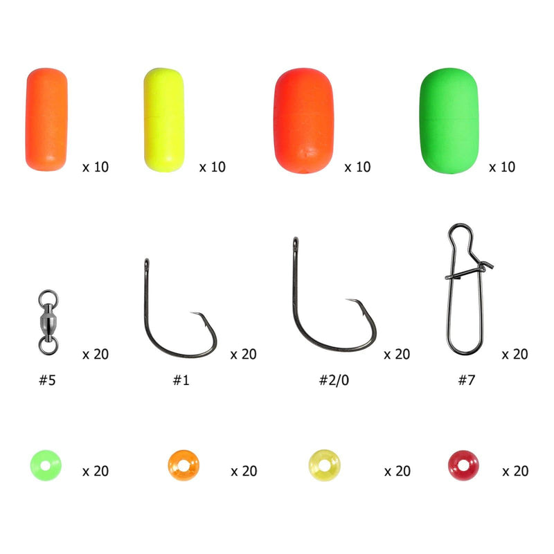Dr.Fish 200pcs Pompano Rig Making Kit - E1 - Dr.Fish Tackles