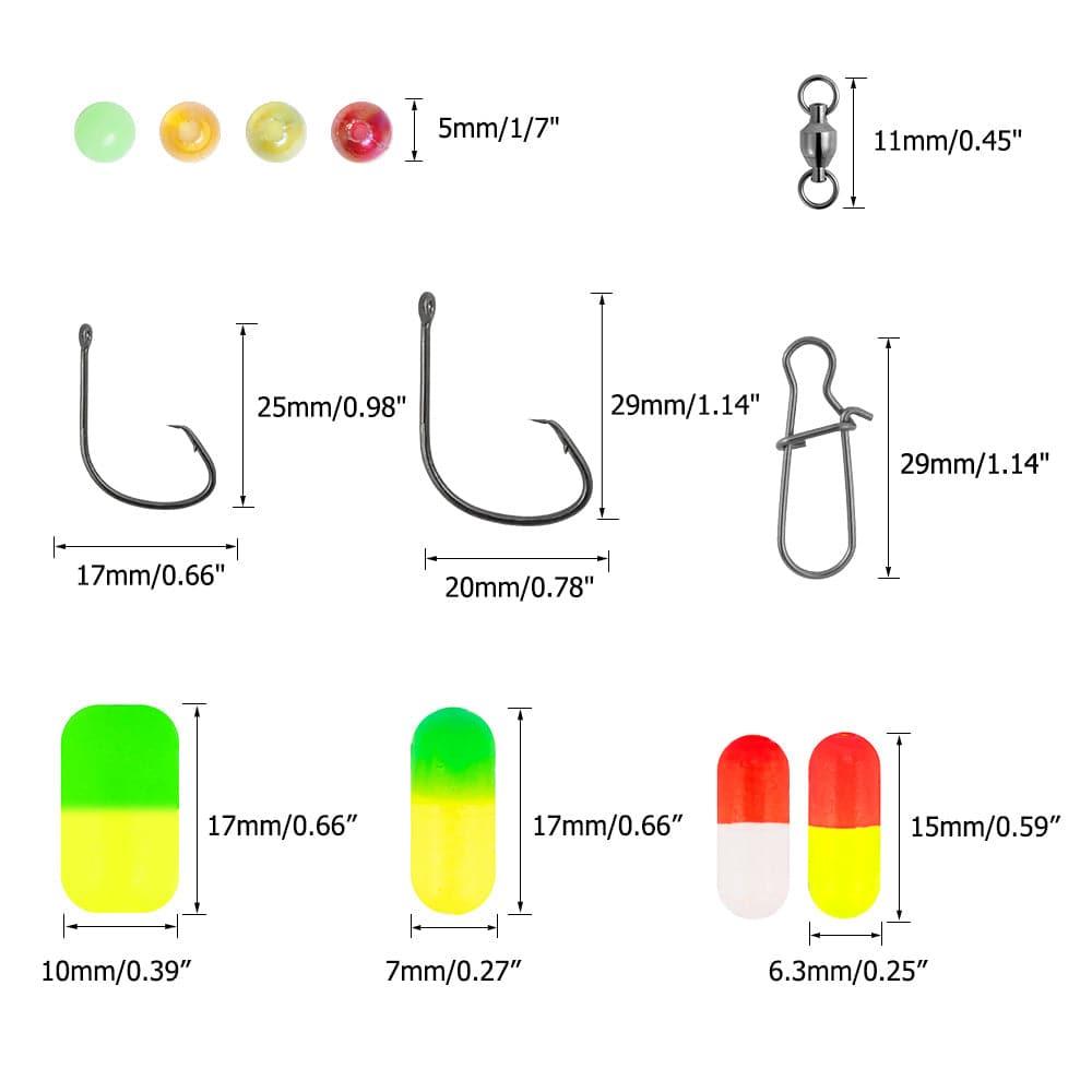 Dr.Fish 200pcs Pompano Rig Making Kit - E2 - Dr.Fish Tackles