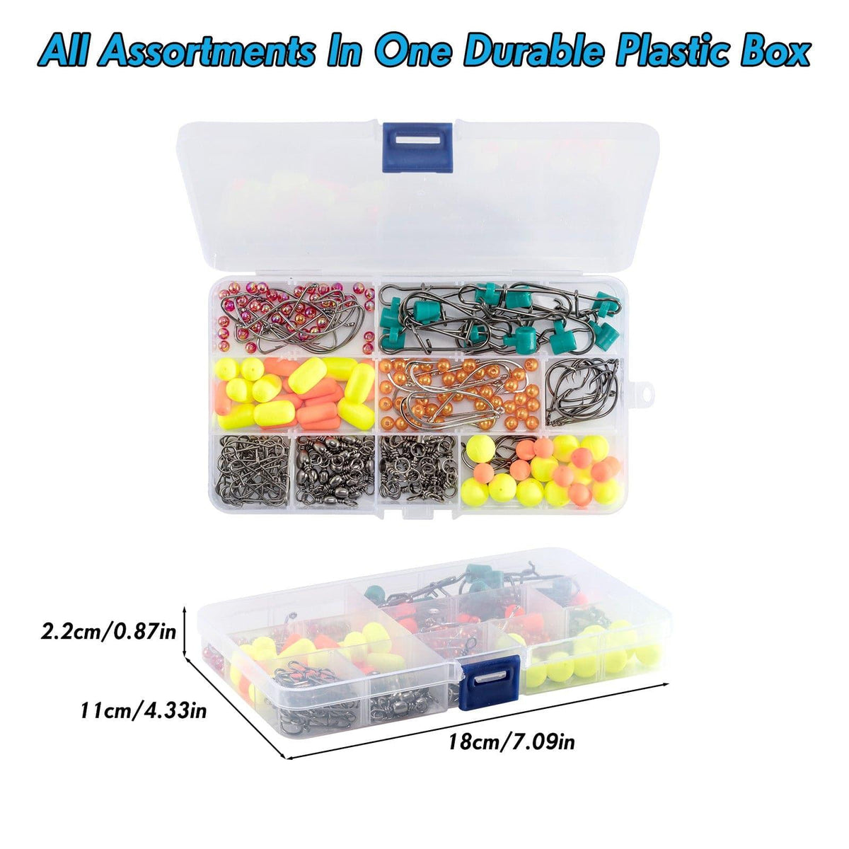 Dr.Fish 220pcs Surf Fishing Tackles Kit - Dr.Fish Tackles