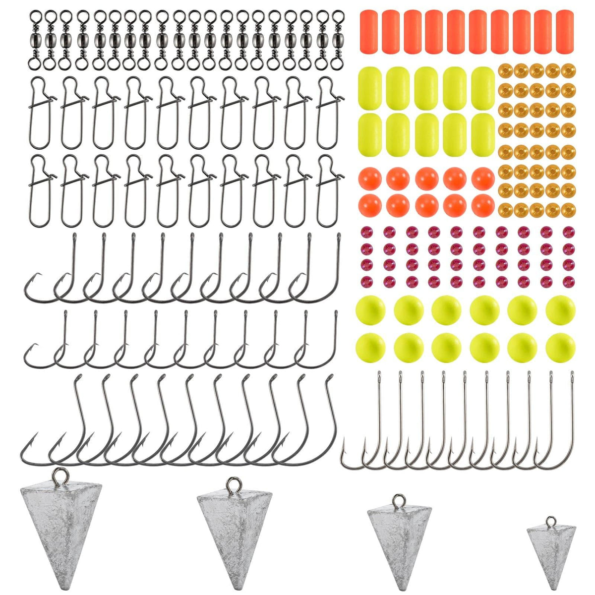Dr.Fish 204pcs Pompano Rig Making Kit - E4 - Dr.Fish Tackles