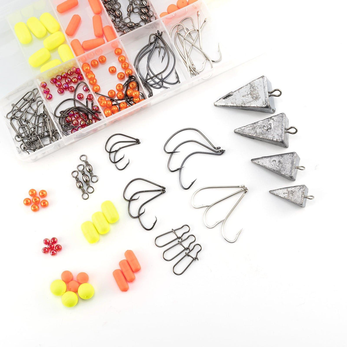 Dr.Fish 204pcs Pompano Rig Making Kit - E4 - Dr.Fish Tackles