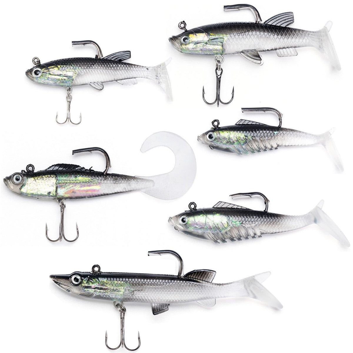 Dr.Fish 60pcs Spinners Spoons Hardbaits Kit - Dr.Fish Tackles