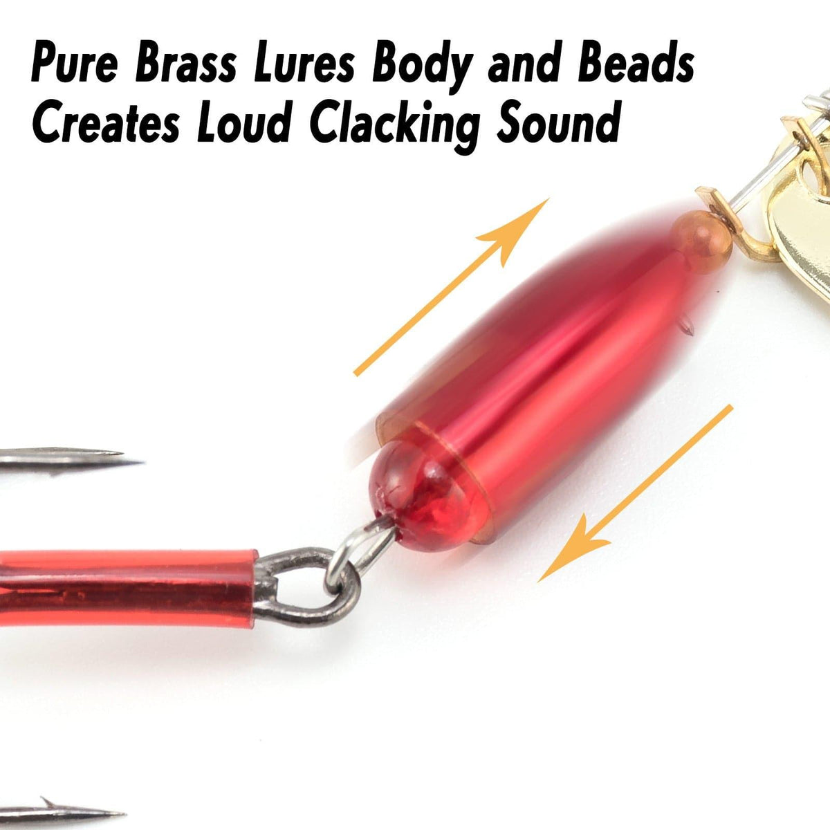 Dr.Fish 10pcs Inline Spinners Lures Kit - Dr.Fish Tackles
