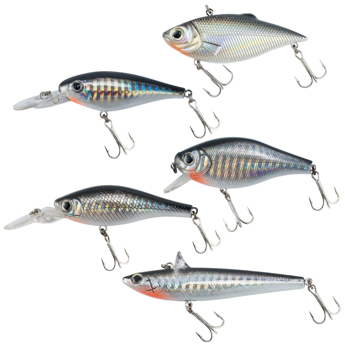 Dr.Fish 5pcs Crankbait Kit - Dr.Fish Tackles