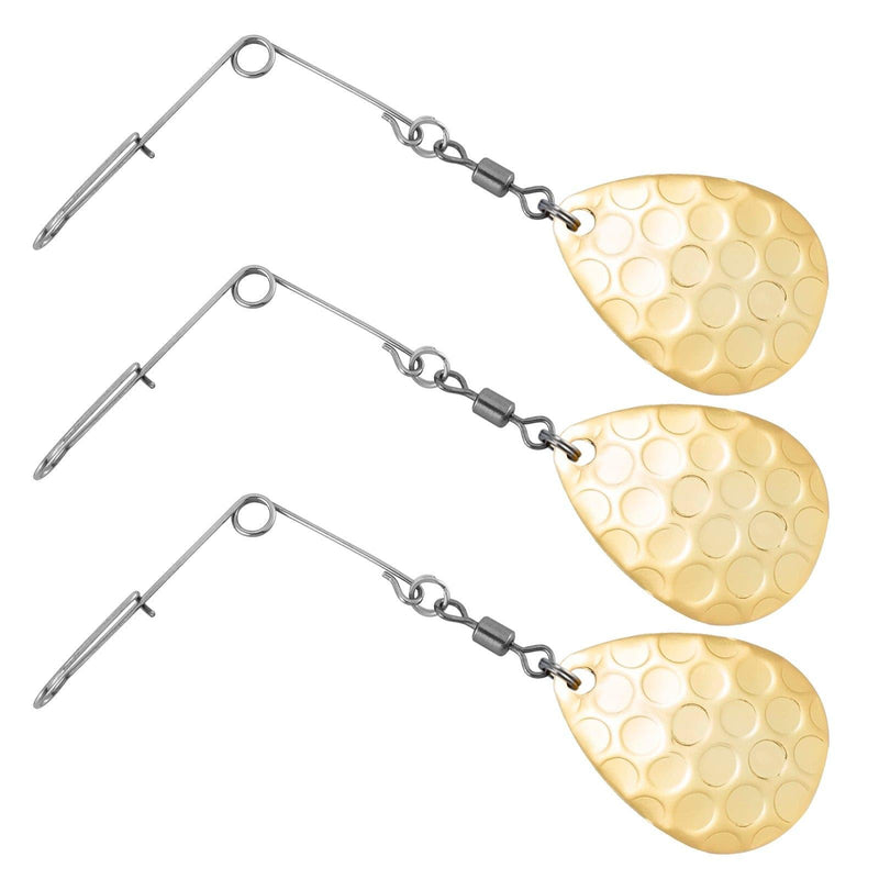 Dr.Fish 10pcs Spinnerbait Arms #3 Blade - Dr.Fish Tackles