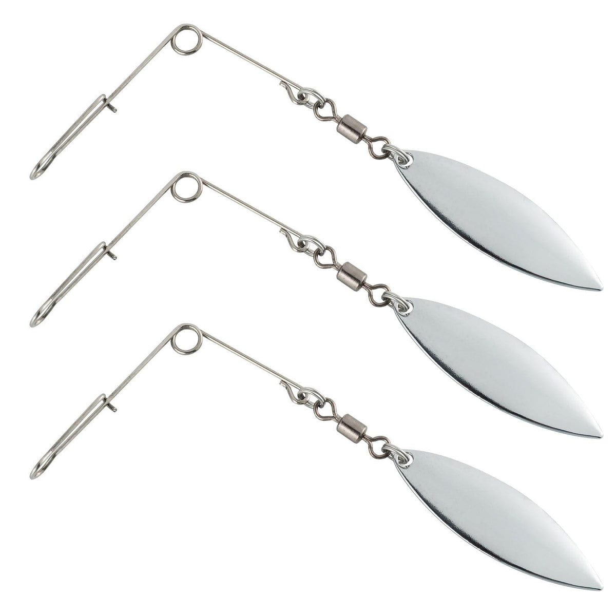 Dr.Fish 20pcs Spinnerbait Arms Silver Gold - Dr.Fish Tackles