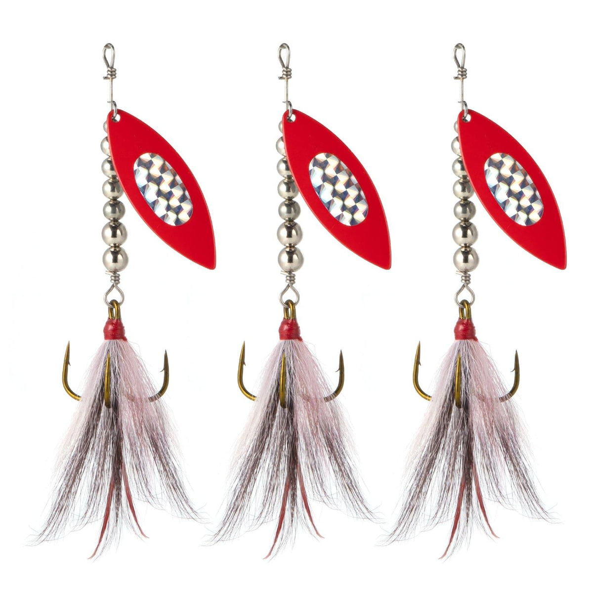 Dr.Fish 3pcs Musky Spinner Lures - Dr.Fish Tackles