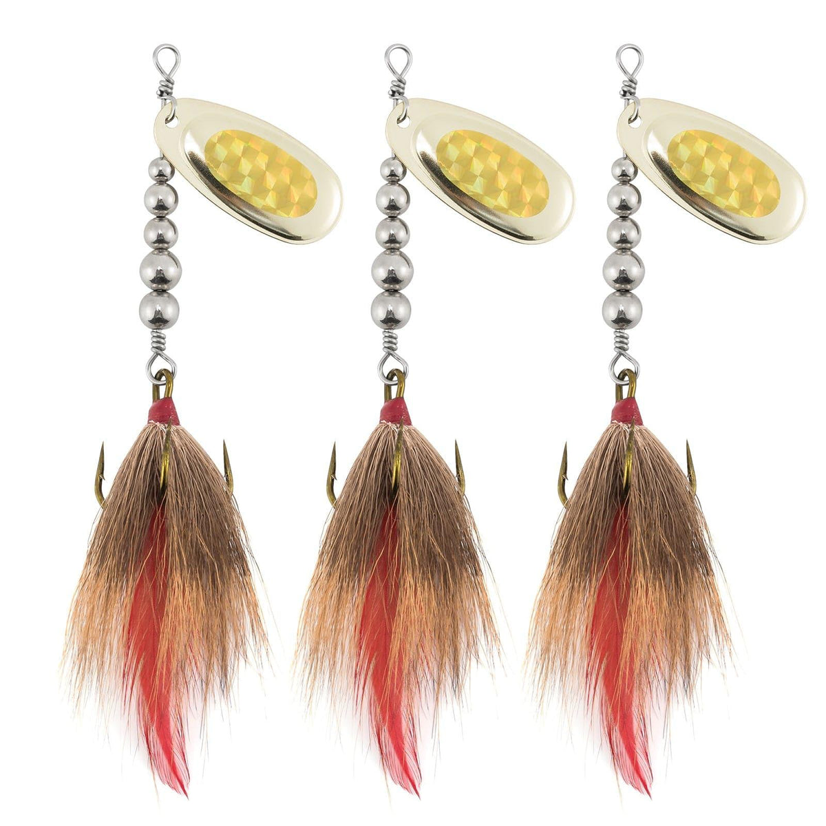 Dr.Fish 3pcs Musky Spinner Lures - Dr.Fish Tackles