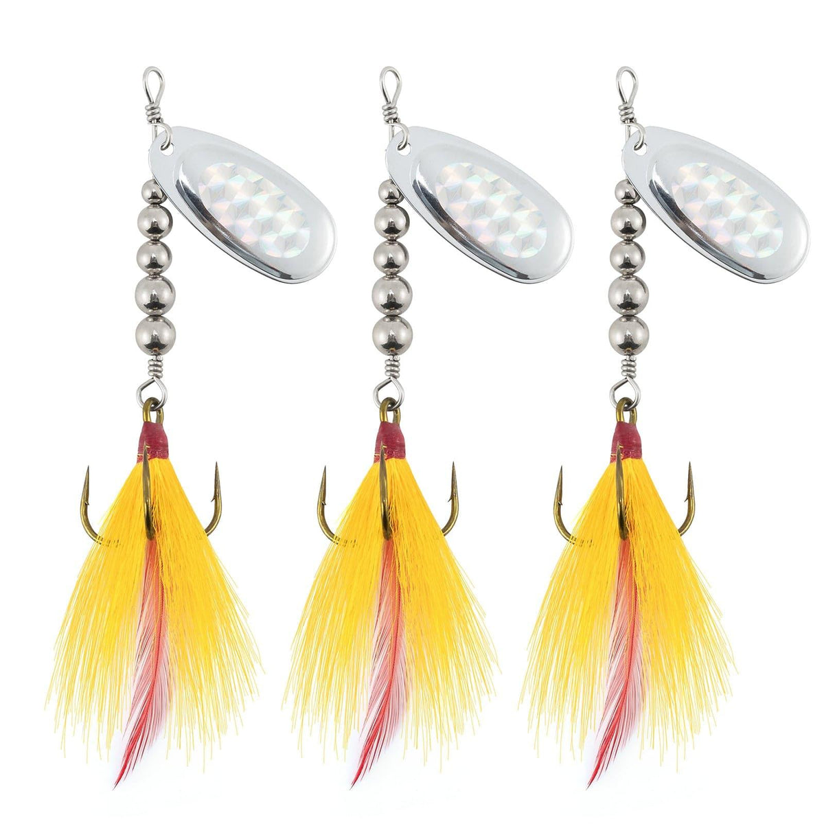 Dr.Fish 3pcs Musky Spinner Lures - Dr.Fish Tackles