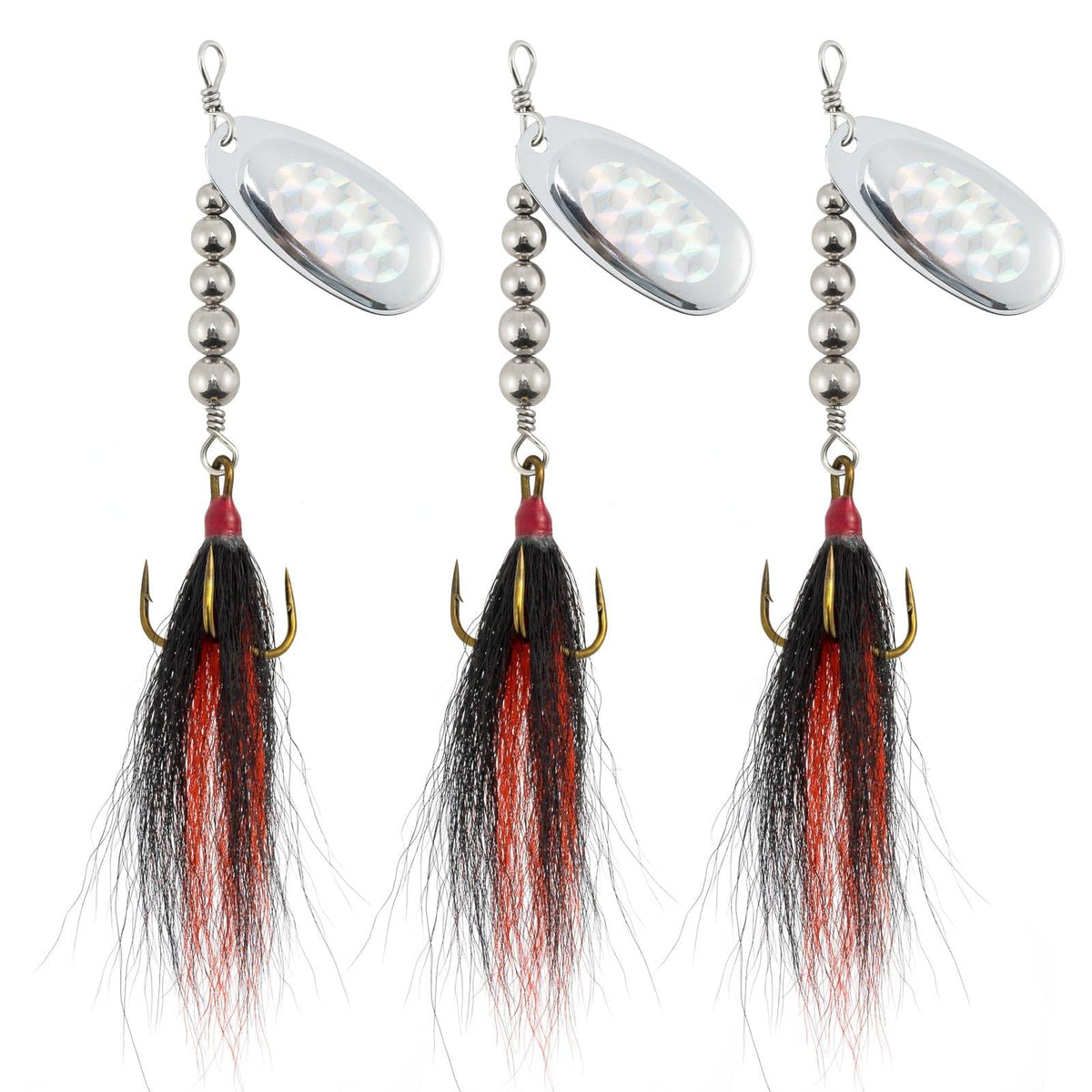 Dr.Fish 3pcs Musky Spinner Lures - Dr.Fish Tackles